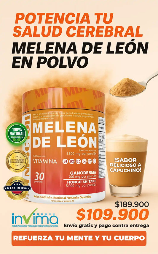 AlphaFocus™ Melena de León Orgánica